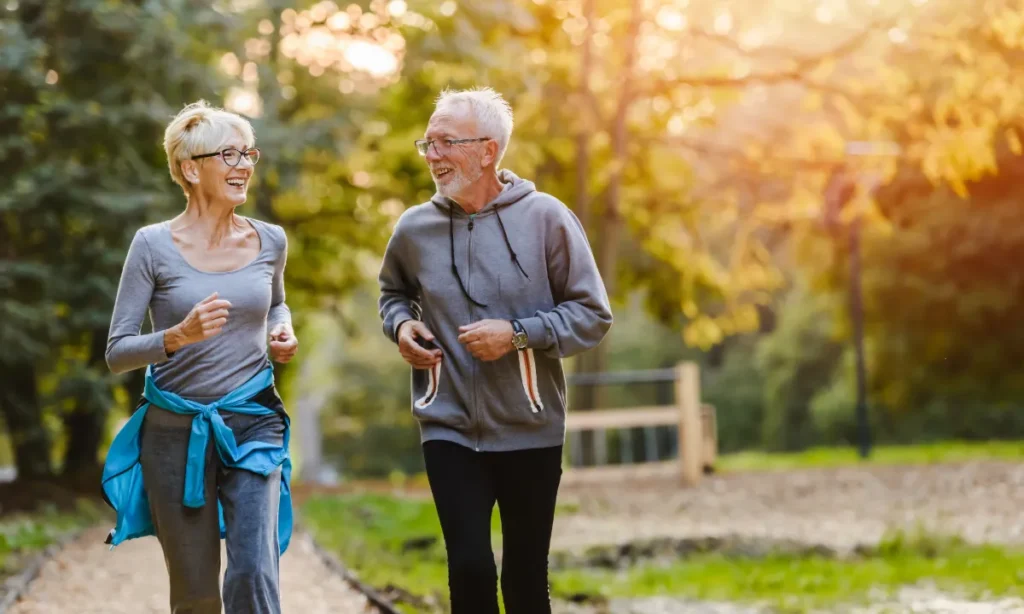 Grøn kost kan være nøglen til et sundt liv som 70-årig