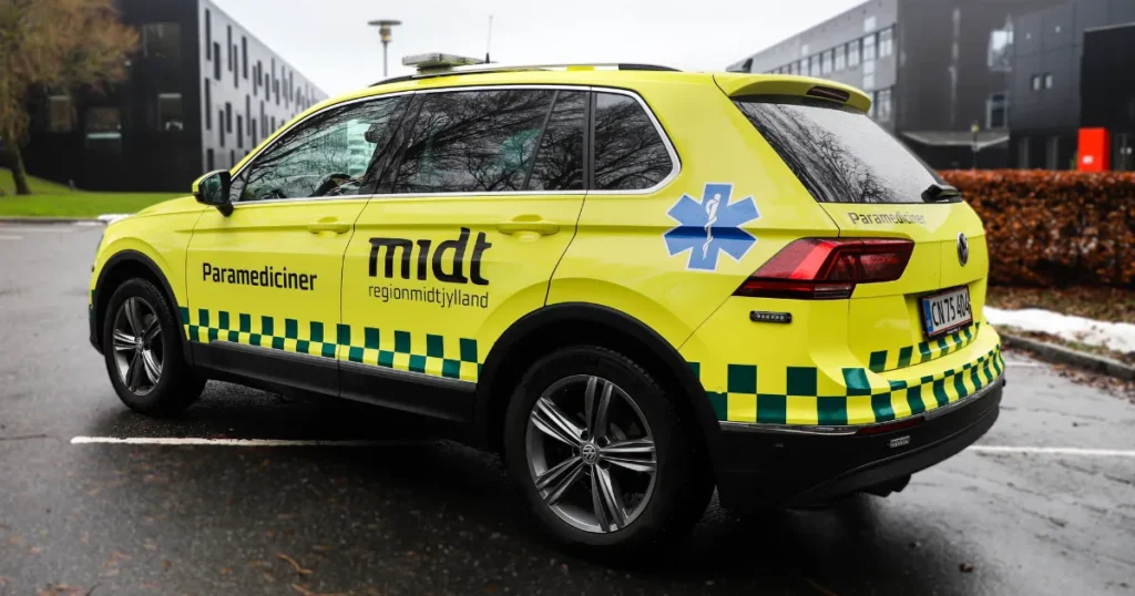 Ny paramedicinerbil er fra i dag klar til at rykker ud i Randers, Favrskov og på Djursland