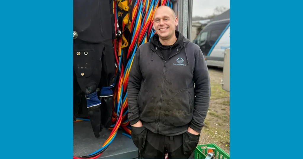 Dykker-firma fra Randers får ros for hurtig færdiggørelse af færgeleje på Fur