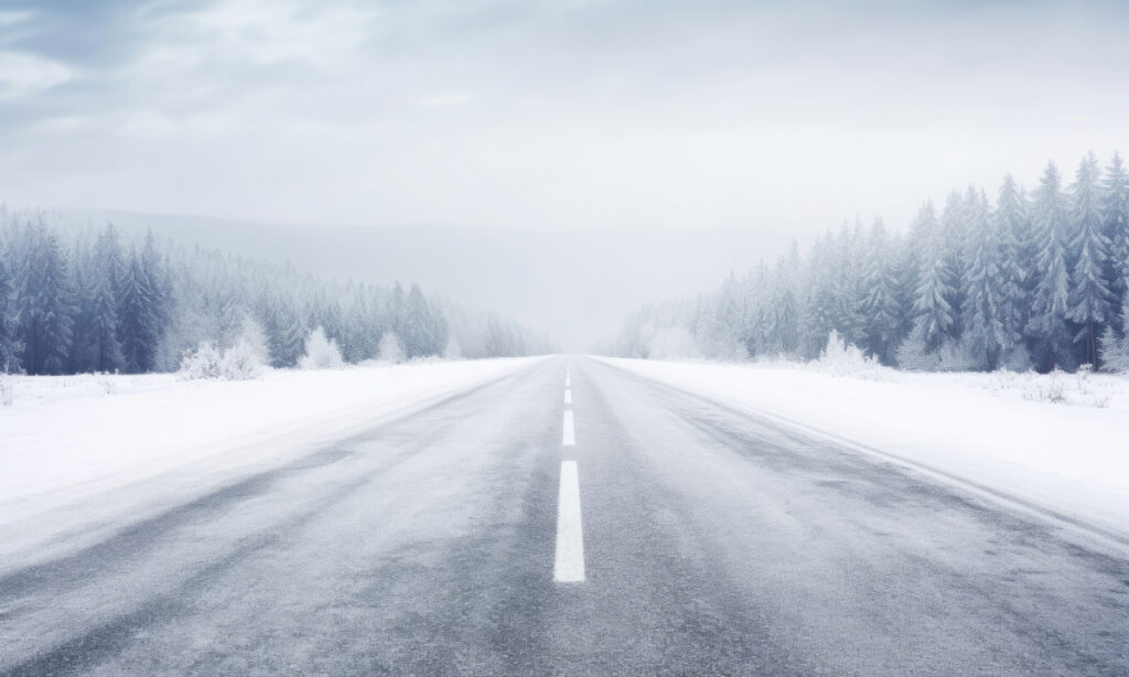 Uheld på motorvej udløser advarsel: Risiko for sort is i lokalområdet